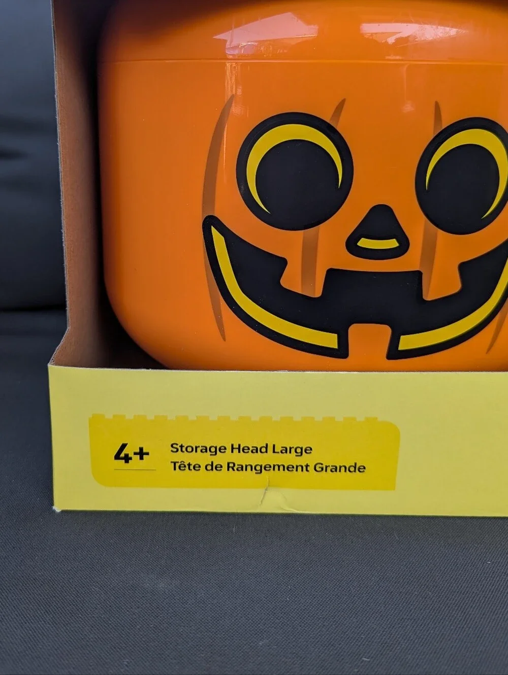 LEGO Halloween Large Pumpkin Storage Head